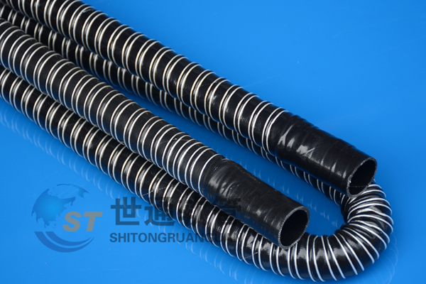氯丁橡膠耐高溫軟管,氯丁橡膠高溫風管,空氣壓縮機進氣管
